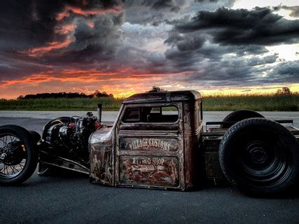 village customs metal fabrication|Rat rod builder .